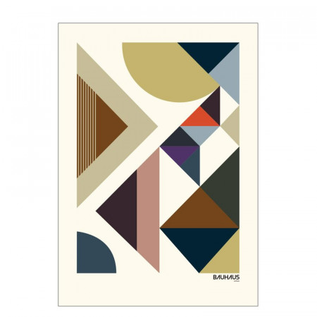 Poster &#039;Bauhaus&#039; by Livston Copenhagen, 70 x 50 cm - Img 1