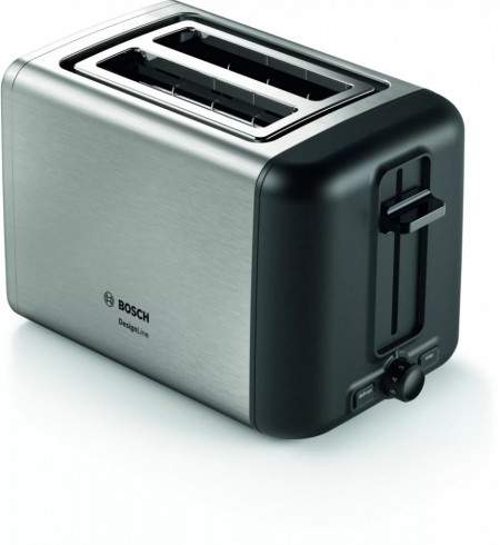 Prajitor de paine Bosch TAT3P420, negru/argintiu, 19,5 x 30 x 17 cm - Img 1