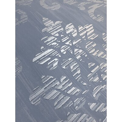 Rolă de tapet Charice, satin, albastru, 1005 x 53 cm - Img 1