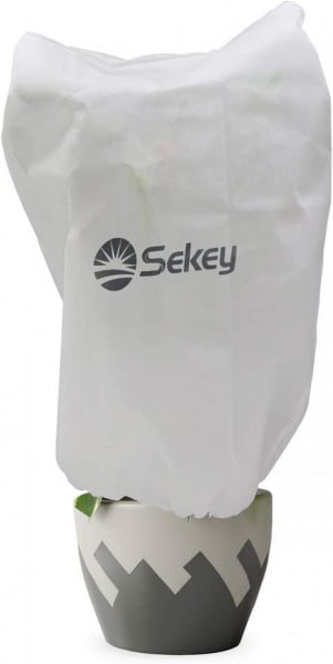 Sac de protectie a plantelor de inghet Sekey, textil, alb, 155 x 100 cm - Img 1