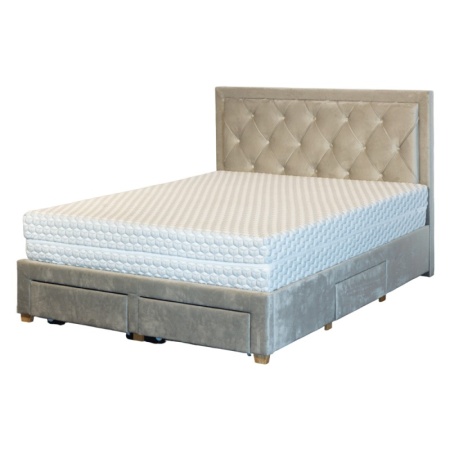 Saltea cu arcuri individuale, Neptun Memory Pocket Comfort 160x200x30cm, spuma HR, husa detasabila 3D, fermitate medie