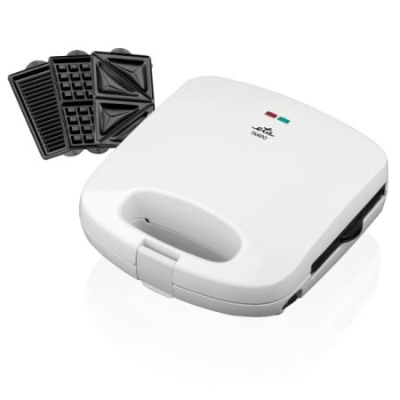 Sandwich maker 3 in 1 ETA Tampo 4156, 700 W, 3 tipuri de placi detasabile, deschidere pana la 180° - Img 1