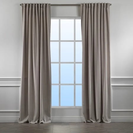 Set de 2 draperii Lilijan Home &amp; Curtain, poliester, gri, 140 x 400 cm