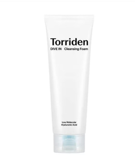Spuma de curatare cu 8 tipuri de acid hialuronic Torriden, 150ml, Resigilat, Grad A