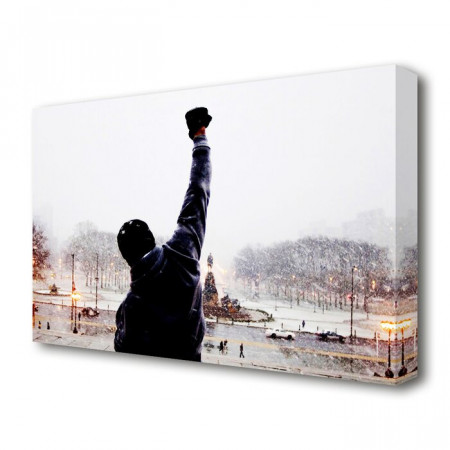 Tablou „Rocky Balboa”, 35,6 x 50,8 cm - Img 1