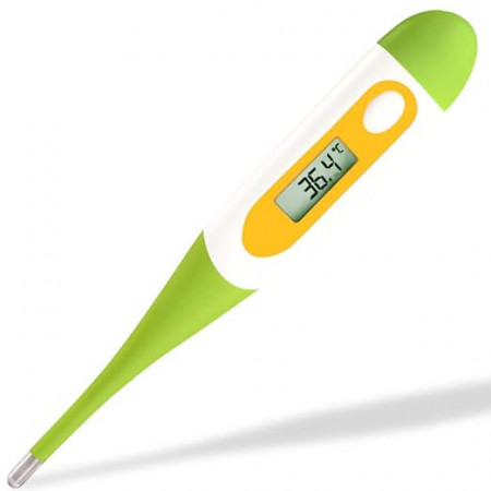 Termometru digital cu varf flexibil Easy@Home , verde