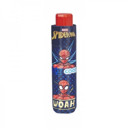 Umbrela manuala pliabila pentru copii Perletti Spiderman 91 cm diametru