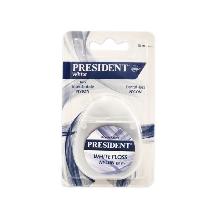 Ata dentara President White pentru albire, Nylon 50 m - Img 1
