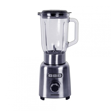 Blender Heinner HBL-ICE1000XMC, 1000 W, 1.5 l, Viteza variabila, Pulse, Zdrobire gheata, Bol sticla, Inox, RESIGILAT, 1 AN GARANTIE