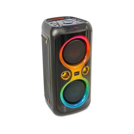 Boxa portabila Ibiza Sound, MUSICA500, 500W, Bluetooth, USB, microSD, AUX si MIC, negru, Resigilat, Grad A