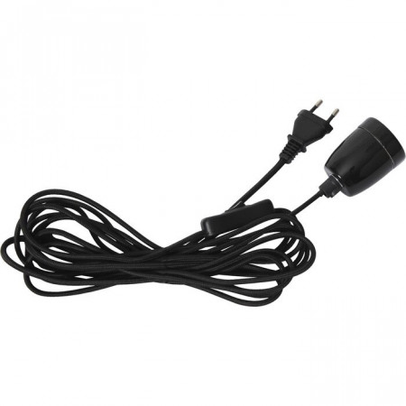 Cablu Gilbertown, negru, 6 x 500 x 5 cm - Img 1