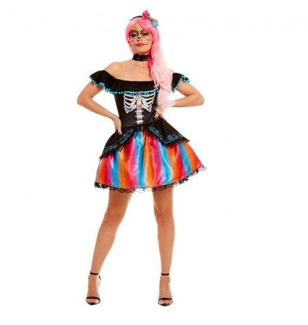 Costum pentru Halloween Smiffys, textil, multicolor, marimea L