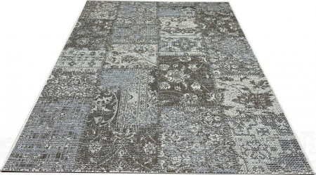 Covor Delavita, textil, gri, 120 x 180 cm - Img 1