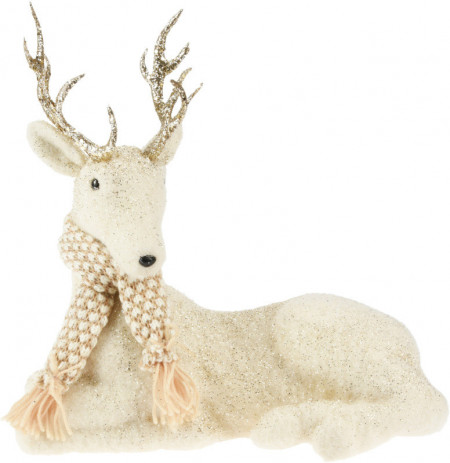 Decoratiune de Craciun Karll, model cerb, 37 x 16 x 35 cm