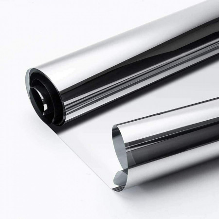Folie de protectie UV pentru ferestre A/A, argintiu, polietilen tereftalat ,60 x 200 cm