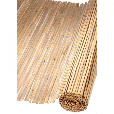 Gard din bambus, natur, 196,9 x 39,4 cm - Img 1