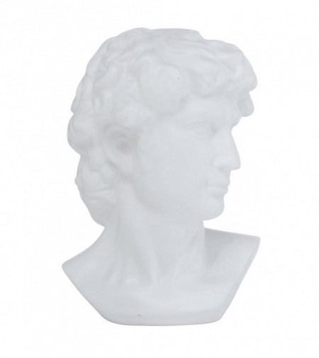 Obiect decorativ Ludovico, alb, 20 x 29 x 18 cm - Img 1