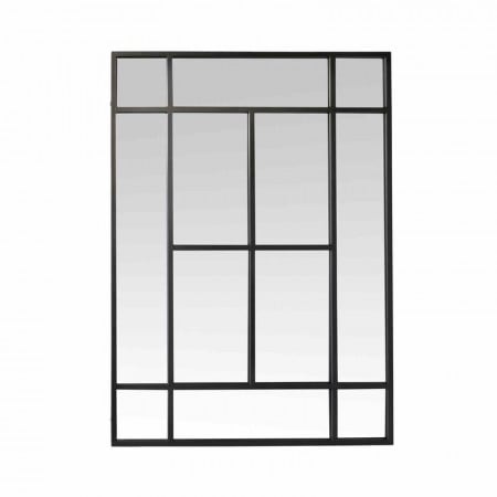 Oglinda Harldson, negru, 140 x 100 x 3 cm - Img 1