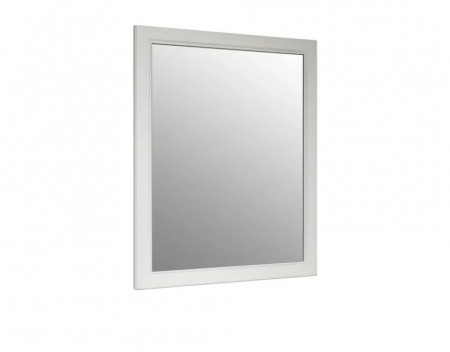Oglinda Lika Home Affaire, lemn de stejar/sticla, alb, 76 x 96 cm