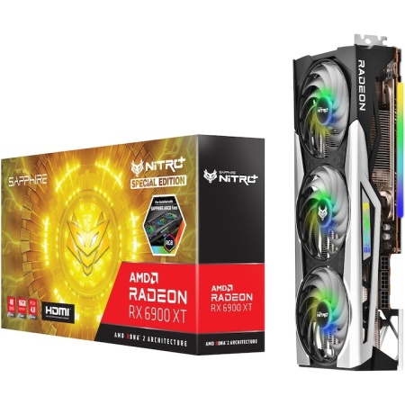 Placa video Sapphire Radeon™ RX 6900 XT NITRO+ SE Gaming, 16GB GDDR6, 256-bit, REFURBISHED, GARANTIE 1 AN