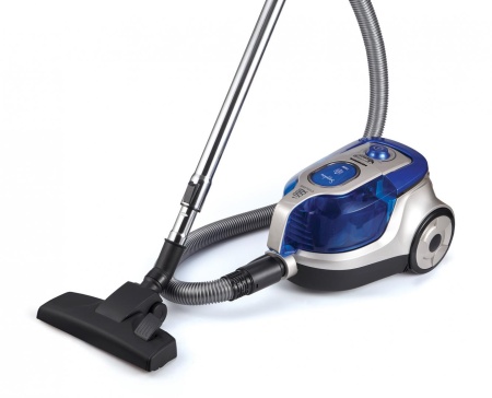 RESIGILAT – ASPIRATOR FARA SAC HEINNER HVC-V750BL, Putere 750W, Capacitate 2.2L, Filtrare ciclonica, Albastru