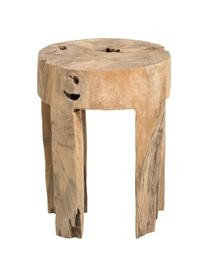 Scaun Java din lemn de tec, 40 x 30 cm - Img 1