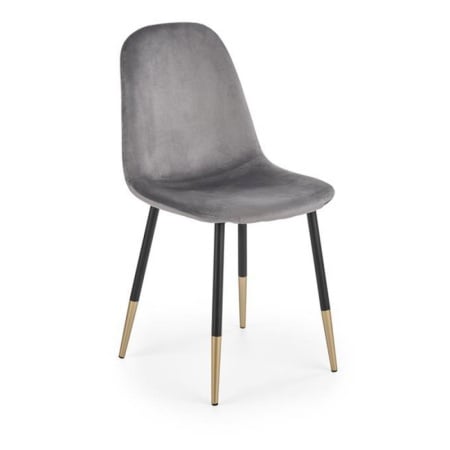 Scaun living HM K379 gri, 45x48x88 cm