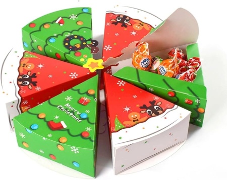 Set de 12 cutii pentru bomboane Tslbw, carton, multicolor, 14,5 x 12,5 x 6 cm