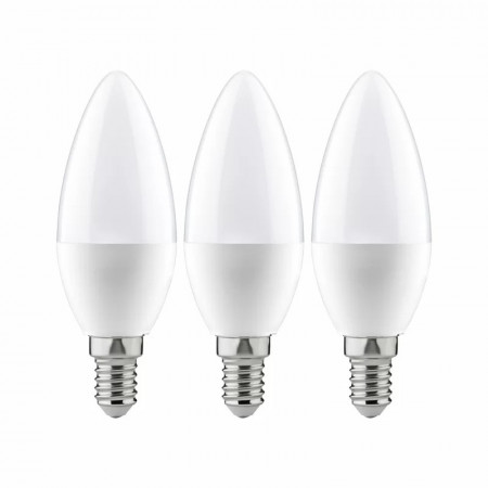 Set de 3 becuri ClearAmbient, LED, metal/plastic, alb cald, 10 x 3,5 cm, 5W