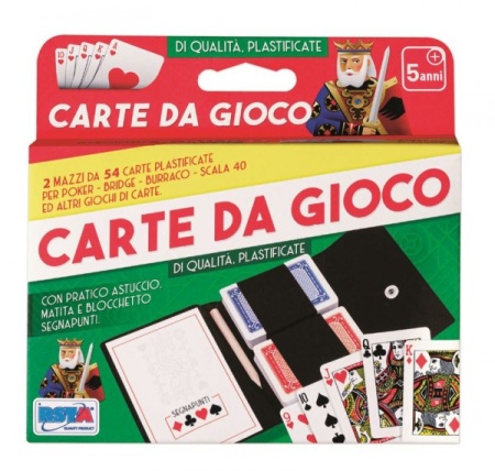 Set doua perechi carti in suport piele eco RS Toys