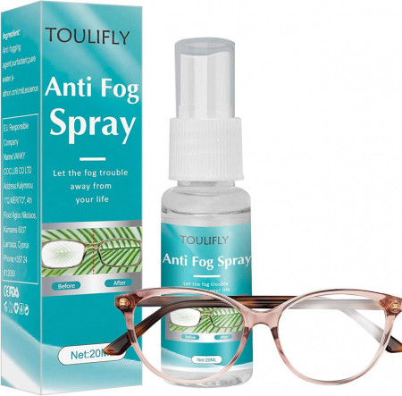 Spray aniti-ceata pentru ochelarii Toulifly, 20 ml