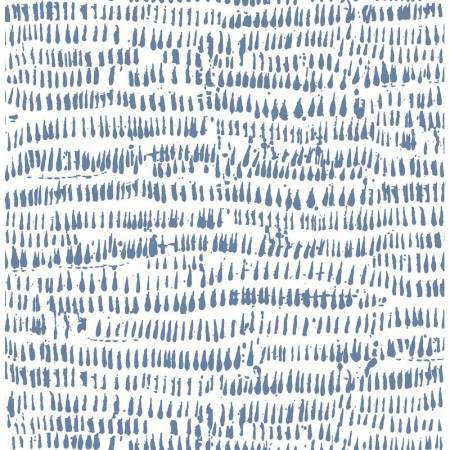 Tapet Runes Brushstrokes, albastru, 10m x 52cm - Img 1