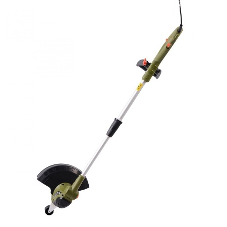 Trimmer de tuns gazon/iarba electric Heinner VCE001, putere 550 W, 10.000 RPM, 30 cm diametru lucru, 1.6 mm diametru fir, ax telescopic cu rotire la 180 grade, RESIGILATA, 1 AN GARANTIE