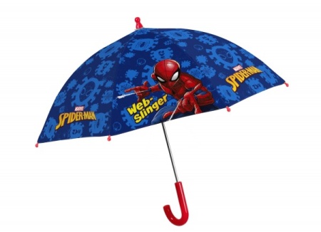 Umbrela Perletti manuala 38 cm cu inchidere cu siguranta Spiderman