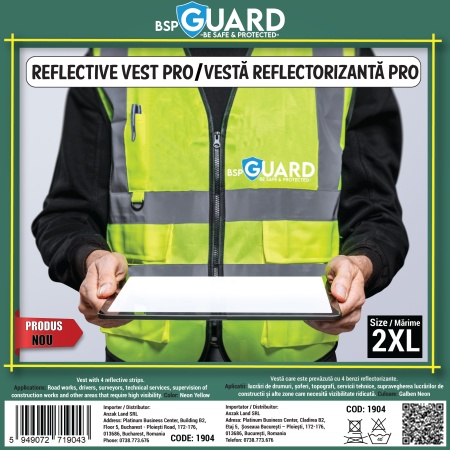 Vesta Reflectorizanta - Model Pro - BSP Guard - Img 1