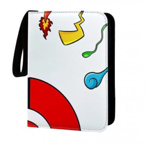 Album pentru colectii de carduri ZVZM, piele PU/EVA, multicolor, 24,5 x 17 x 5 cm