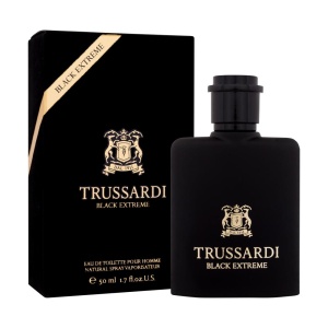 Apa de Toaleta Trussardi Black Extreme, Barbati, 50 ml