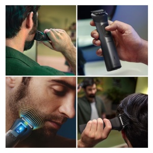 Aparat de tuns barba & parul de pe cap si corp 13in1 Philips Multigroom All in One MG7925/15, autonomie 120 min, 26 setari de lungime: 0,5-20 mm All-in-One, 3 capete trimmer specializate (detalii, nas, corp), husa, 100% waterproof, Resigilat, Grad A - Img 4