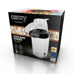 Aparat pentru popcorn Camry CR 4458, alb, 1200W - Img 3