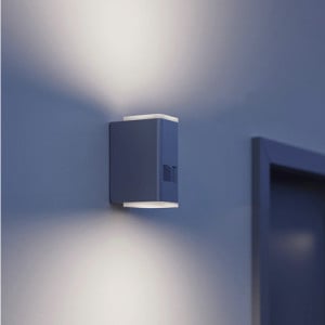 Aplica de perete pentru exterior Steinel, LED, cu senzor de miscare, aluminiu/plastic, antracit, 6,3 x 6,3 x 13,7 cm - Img 3