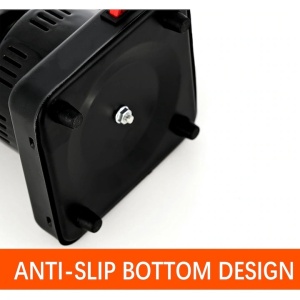 Aprinzator carbuni narghilea, electric, 450W, SmartWEB, tip ibric, negru, cu protectie termostatica, control temperatura si picioare antialunecare, capacitate 8 carbuni, Resigilat, Grad A - Img 4