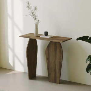 Arya consola 100x40x90 cm, PAL 18mm melaminat, cant PVC, maro inchis - Verificat A · Re-Bloom - Img 2