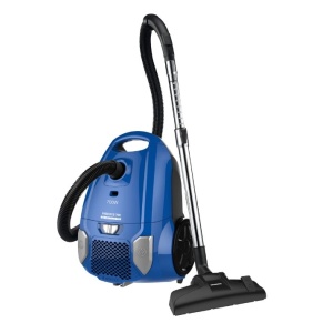 Aspirator cu sac Heinner HVC-MBL1400-V2, 700 W, sac textil, 3 L, putere variabila, HEPA 12, tub telescopic metalic, Albastru, RESIGILAT, 1 AN GARANTIE - Img 1