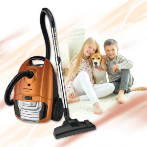 Aspirator cu sac Heinner HVC-MS700KP Putere 700W, Capacitate 3L, Variator putere, Maro - Img 3