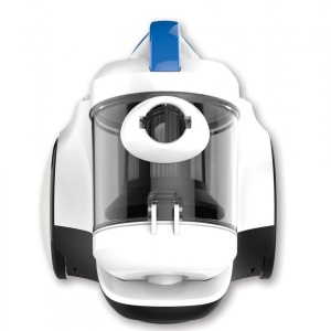 Aspirator fara sac Heinner HVC-MC700WB, Putere 700W, Capacitate 2L, Filtru Hepa 10, Albastru/Alb - Img 2