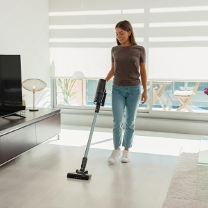 Aspirator vertical 3 in 1 Rockstar 1500 Ray Pure, Putere 215W, 25.2V Li-Ion, 12kPa, Autonomie 45min, Rezervor 500ml - Img 2