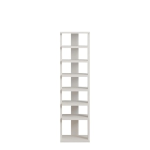Ayka White dulap pantofi, PAL, 29.6x29.6x110cm, Alb - Verificat A · Re-Bloom