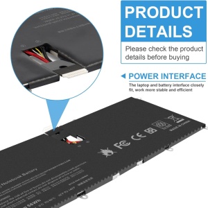 Baterie pentru laptopul HP Envy Envy Spectre XT 13-2120tu 13-2000eg ARyee, Li-polimer, negru, 14,8V, 56Wh