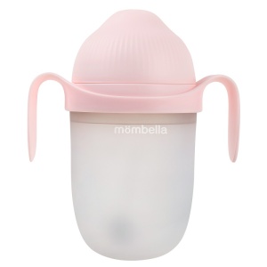 Biberon Anticolici Mombella Breast-Like, 300ml, Tetina 360Ãƒâ€šÃ‚Â° XL Flux Consistent, 100% Silicon, Old Roze - Img 2