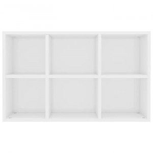 Biblioteca Gardinier, alb, 97,8 x 66 x 30 cm - Img 4